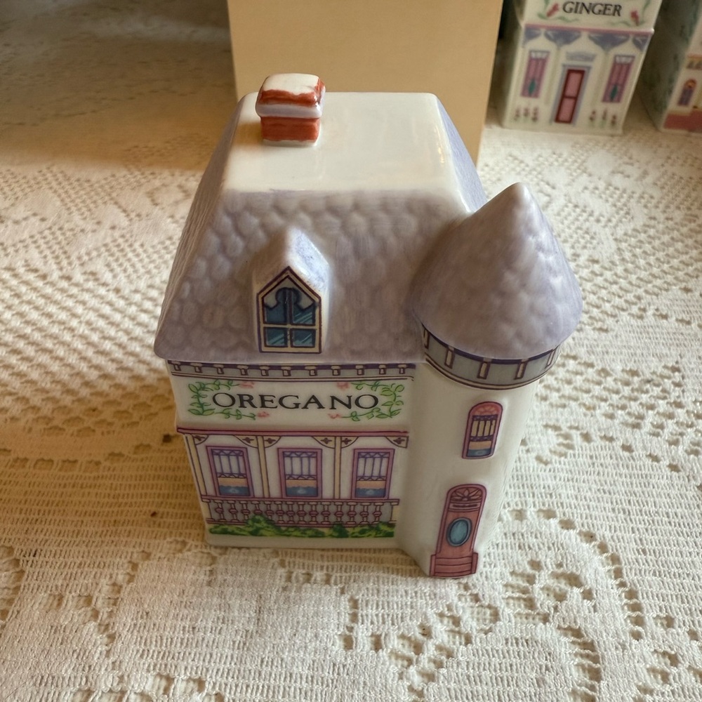 Lenox Spice Village Porcelain Oregano House